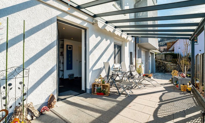 Waldulm Apartment | Holiday Apartment 'Huschle' with Private Terrace, Wi-Fi and Air Conditioning