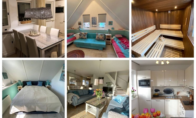 Julianadorp aan zee House | 🐶 Holiday home dogs welcome, sauna, fireplace, fully fenced garden