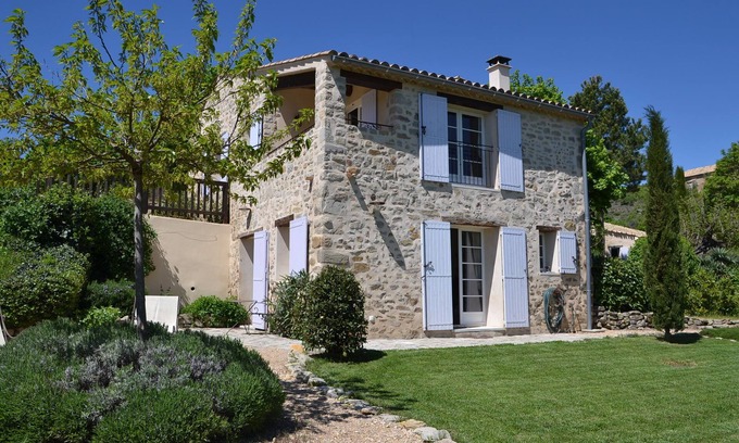 Aiglun Other | Holiday home for 5 in charming private hamlet with panoramic views and pool