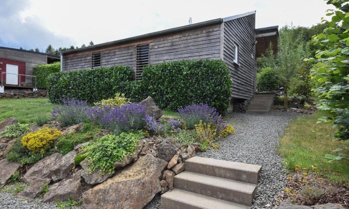 Berlingen House | Holiday Home in Forest with Terrace & BBQ