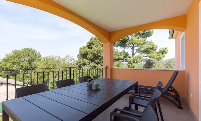 Fuskulin House | Holiday home in quiet location, sea view, 2 separate units, up to 10 persons