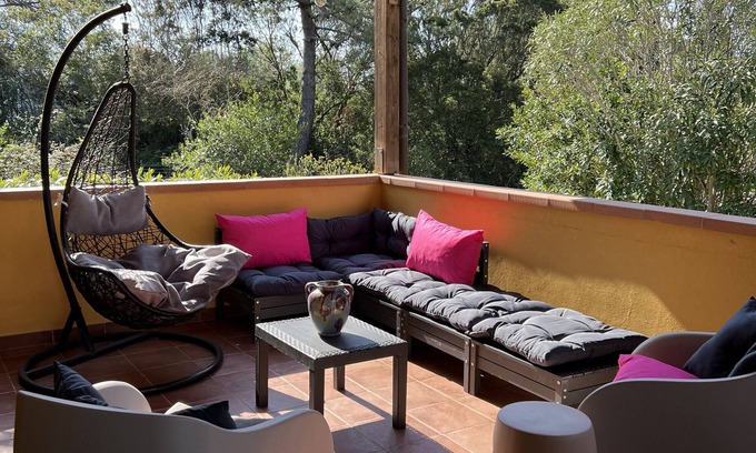 Lacona House | Holiday Home "Villetta Lampone" with Wi-Fi, Air Conditioning, Garden and Terrace