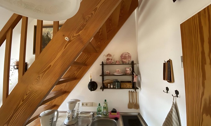 Mollenbeck House | Holiday Home 'Kulturgutleben' with Private Terrace, Shared Garden and Wi-Fi