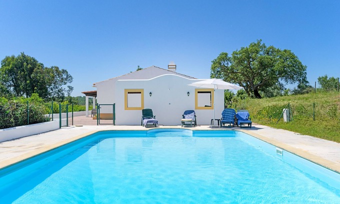 Santiago do Cacem House | Holiday Home 'Monte Do Cerro Verde' with Private Pool, Private Terrace and Balcony