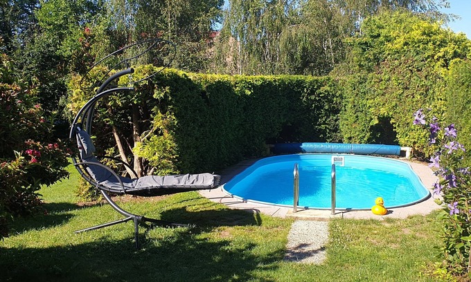 Rosenbach House | Holiday house with private pool in the beautiful Upper Lusatia