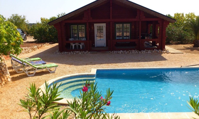 Lagos House | Holiday surrounded by almond and fig trees on 35,000 sqm of land with pool