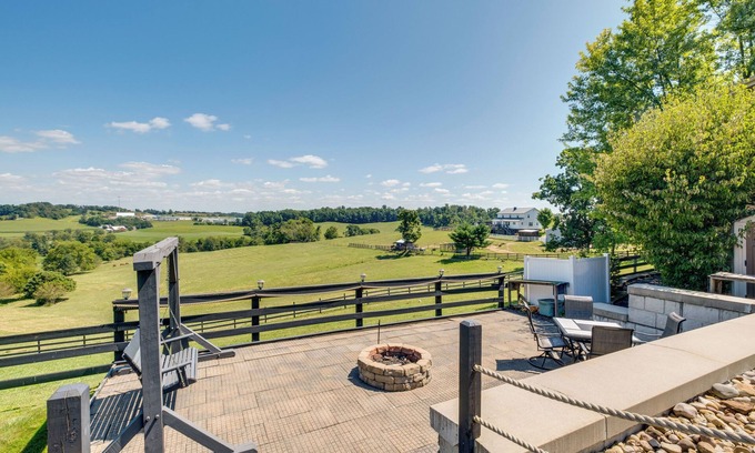 Millersburg Apartment | 'Holmes With a View' Studio: Millersburg Retreat!