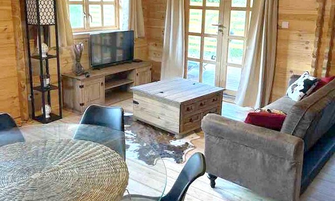 Fougax-et-Barrineuf House | Homerez - House for 6 ppl. with garden and terrace at Fougax-et-Barrineuf