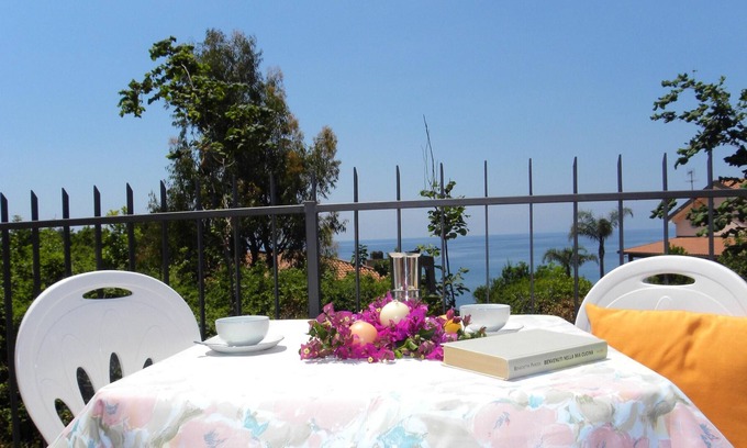 Fiumicello Santa Venere House | Homerez - House 500 m away from the beach for 4 ppl. with sea view at Maratea