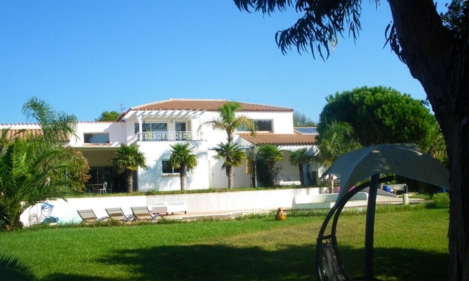 Cabestany Villa | Homerez - Villa 10 km away from the beach with swimming-pool, jacuzzi and garden