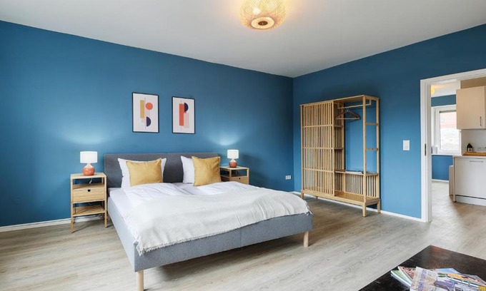 Ochsenfurt Apartment | homie stay Badgasse - Fewos am Main mit Dachterrasse & Fahrradgarage