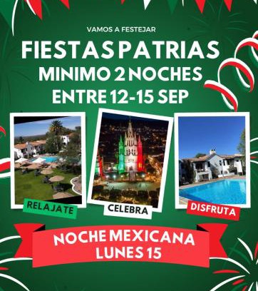 San Miguel de Allende Hotel | Hotel Hacienda Taboada (Aguas Termales)