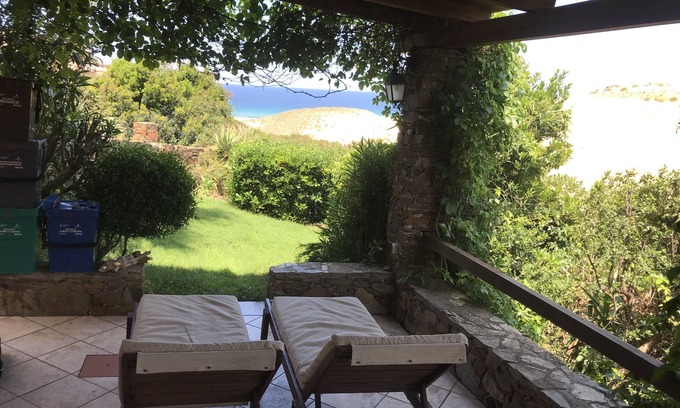 Torre dei Corsari Apartment | House a few meters from the beach private garden, sea&dunes panoramic veranda