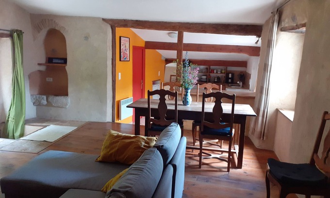 Ponet-et-Saint-Auban House | House in quiet Drôme village, 2 bedrooms, 2-6 pers, pets welcome!