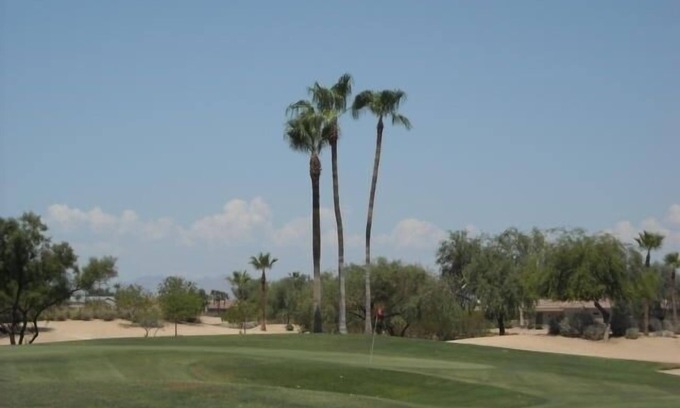 Sun City Grand-desert Horizon House | House Right on the 12th Green at Desert Springs Golf Course with Amenities