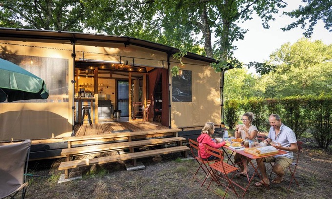 Aureilhan Cabin | Huttopia Lac d'Aureilhan - Mimizan