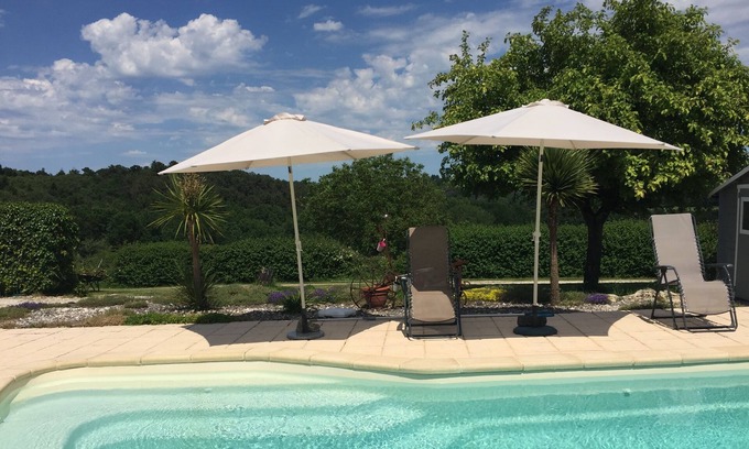 Saint-Crepin-de-Richemont Apartment | IDEAL FOR COUPLES - Gite with private pool and spectacular views