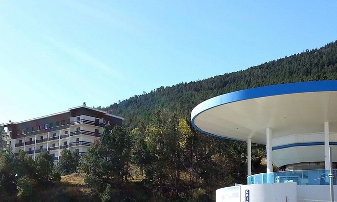 Les Angles Apartment | Ideally located 100 meters from the gondola: skiing in winter, mountain biking in summer.