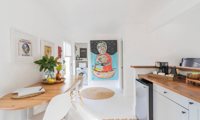 Matthews Apartment | Idlewild Studio: Scandinavian studio just 20min to uptown