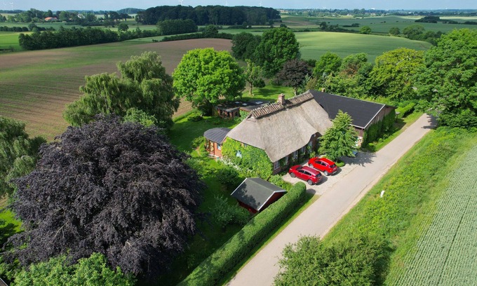 Rabenkirchen Other | Idyllic thatched roof house from 1860 with winter garden and foresight