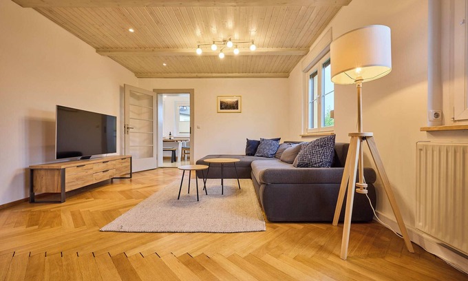 Kurort Gohrisch Apartment | Idyllic Tranquility of Villa Hedwig