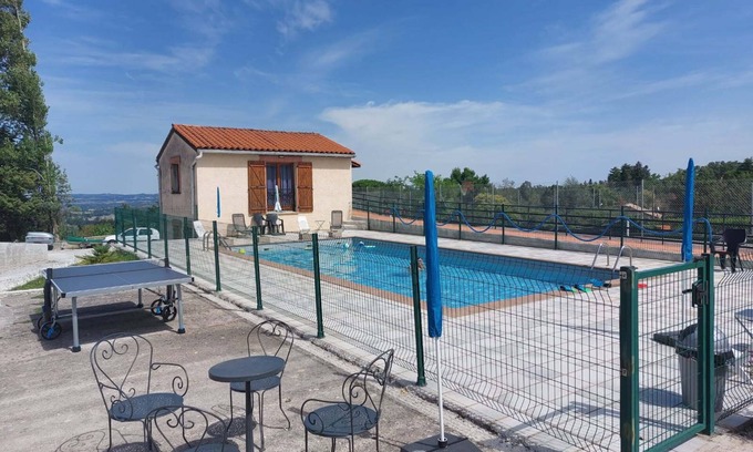 Durfort House | II Semi-detached house near the beach on Lake Saint Ferréol