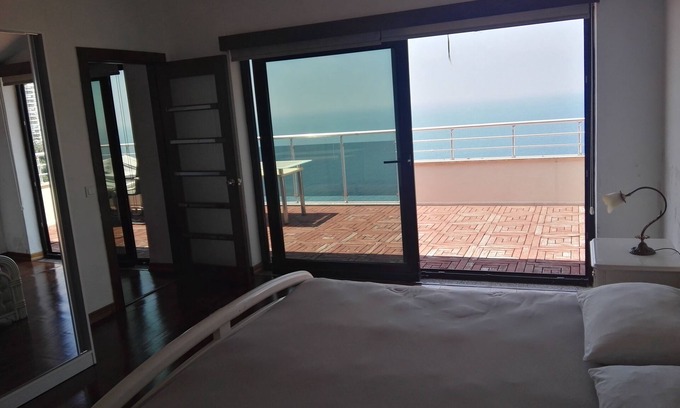 Eski Lara House | Incredible sea view dublex in the heart of the city waiting for you.