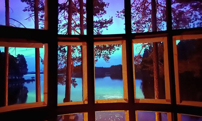 Overturingen House | Incredible tree house on your own private island on a huge lake