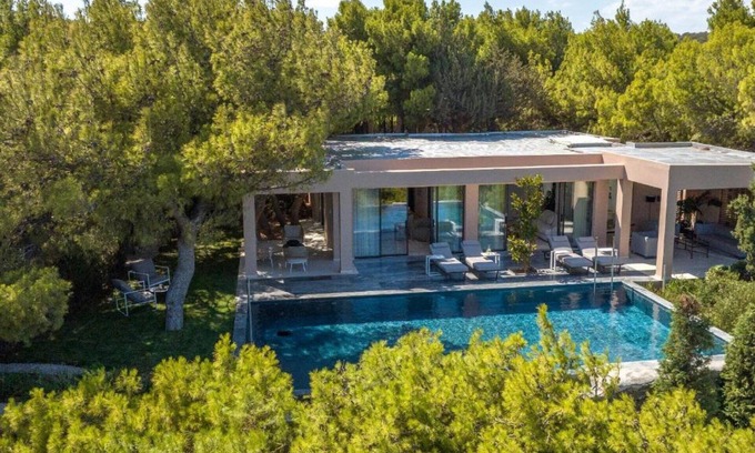 Sounio Villa | ISholidays Cape Sounio PineHillVillaTemple&SeaView