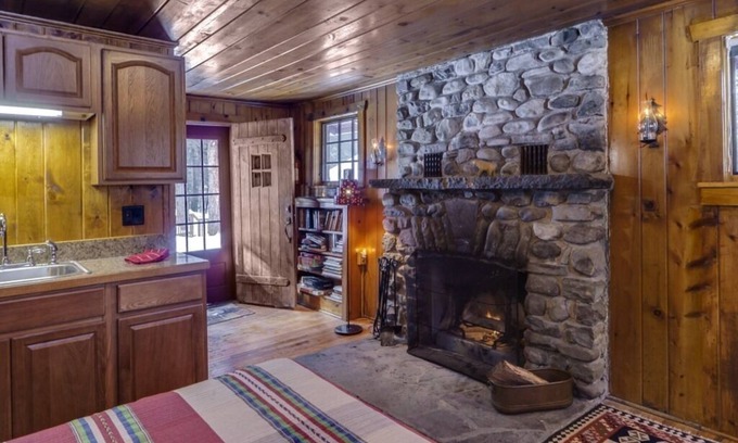 Milford Cabin | Isolated Knotty Pine Charming Cabin w/Stone Fireplace on 575 Acre Preserve