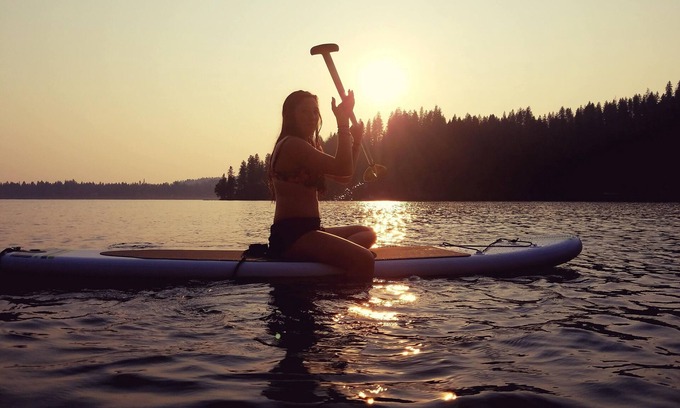 Loon Lake House | It's the sunsets and the view that count, right? Deer Lake