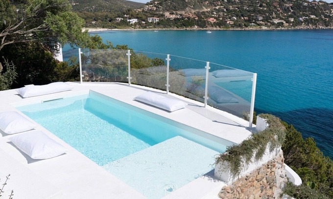 Torre delle Stelle Villa | Luxurious Seafront Villa With Pool and Private Rocky Beach