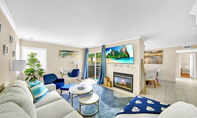 Monarch Beach Condo | It’s never too late to ‘Seas The Day’! Walk to Beach! Pool & Patio! STR23-0019