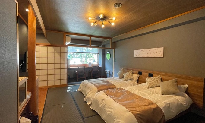 Towadakohan Onsen Hotel | JapaneseWestern twin room Maximum 2 people/Towada Aomori