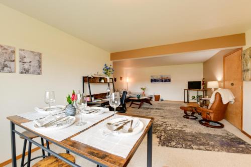 Juneau Apartment | Juneau Apartment - Walk to Hiking and Breweries