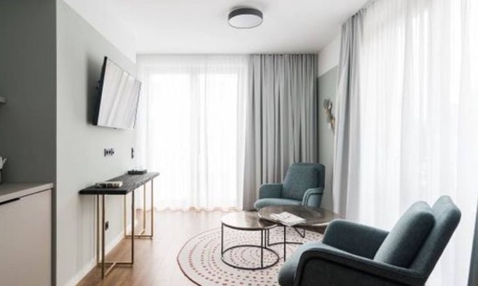 Bad Saarow Apartment | Junior Suite - mit Terrasse - Velotel Bad Saarow