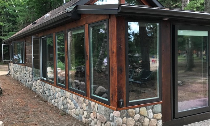 Park Rapids House | Juniper on Big Sand Lake - 25 feet from water - panoramic lake view