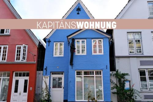 Flensburg Apartment | Kapitänswohnung- Charmant wohnen in der Altstadt zentral & gemütlich mit Parkplatz!