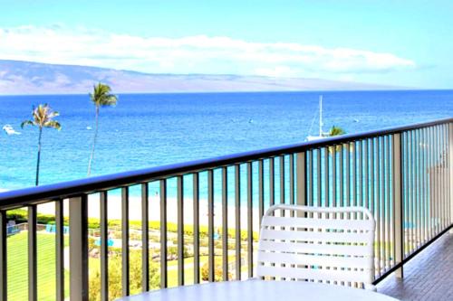 Kaanapali Apartment | KBM Resorts FREE CAR The Whaler Beachfront 2-Bedroom Condo with Spectacular views WH1-723