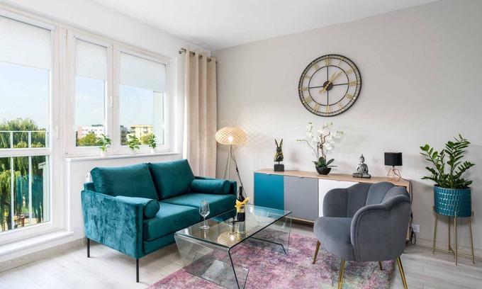 Grunwald Apartment | Keplera 8B | Comfy Studio | Balcony | Home office