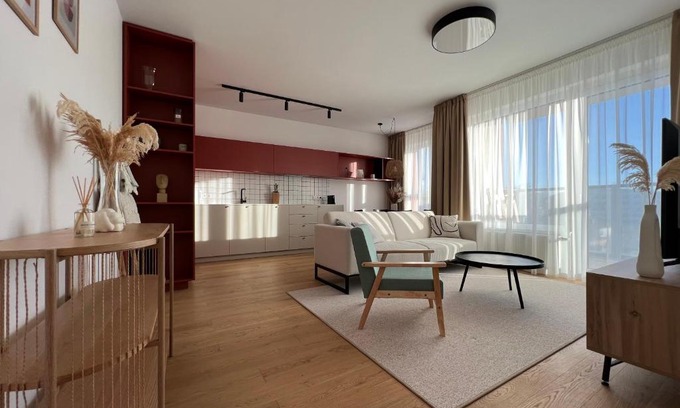 Nivy Apartment | Klingerka brand new 1-bedroom apartment free parking