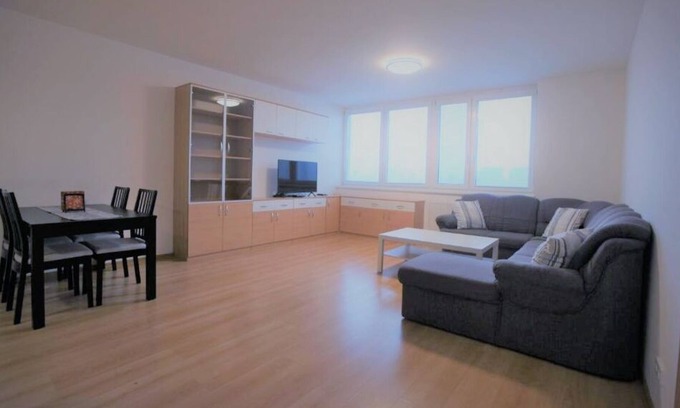 Nove Mesto Apartment | Koloseo residence. Free parking. Lake view.