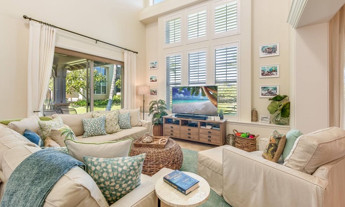 Kulalani Villa | Kulalani 1701: Gorgeous 2-Story Corner Villa in Mauna Lani