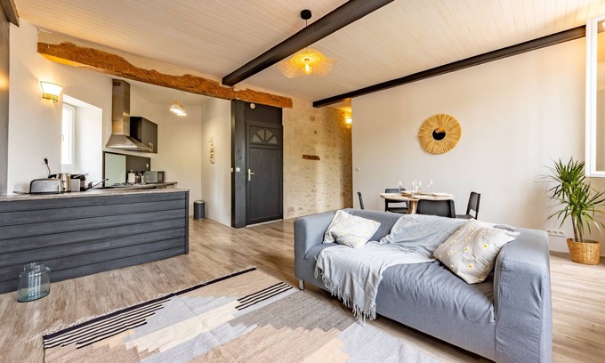 Montaigu-de-Quercy Apartment | Lélégant T3 du Quercy Blanc