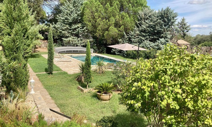 Anduze House | L'ATELIER 10 minutes from La Bambouseraie, the ideal setting for a relaxing stay