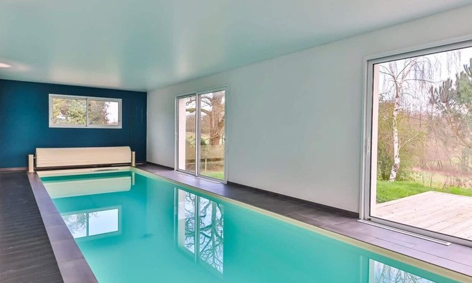 Aizenay House | L'Atrie-Villa :Piscine - Jacuzzi - Sauna