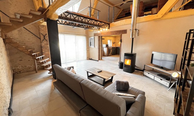 Thorigne-sur-Due House | L'Industriel - Jardin - 6p- Rêve au Mans