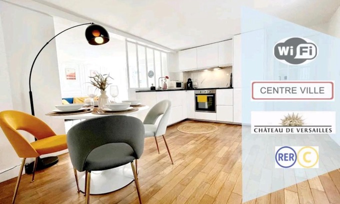 Saint-Louis Apartment | L'Orangerie Royale - À côté du Château de Versailles et proche gares PARIS