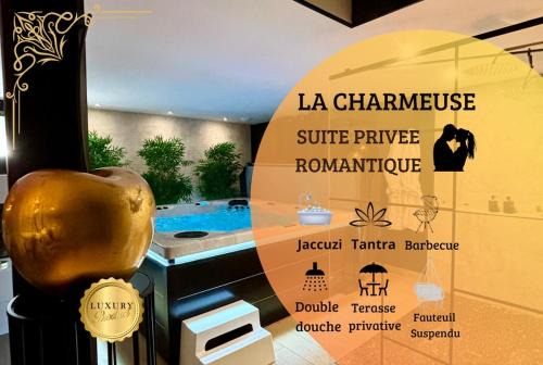 Belin-Beliet Apartment | La Charmeuse, suite luxueuse romantique & spa