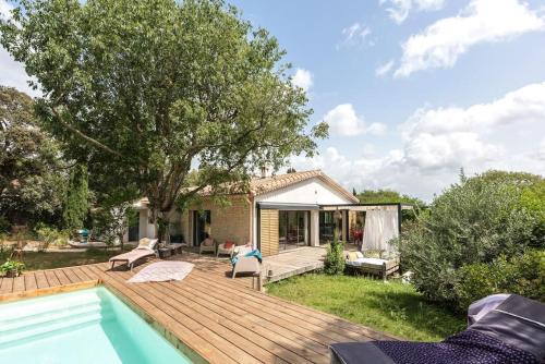 Aiguelongue Villa | La Coursive : belle maison de standing avec piscine